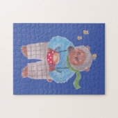 Puzzle Ours, abeilles et cappuccino (Horizontal)