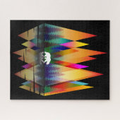 PUZZLE OURS ARC-EN-CIEL DE MONTAGNE (Horizontal)