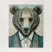 Puzzle Ours Aristocrate (Vertical)