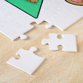 Puzzle Ours au Yoga Fitness (Côté)