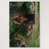 Puzzle Ours Brown (Vertical)