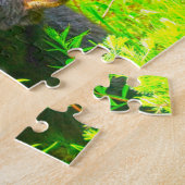 Puzzle Ours Brown canadiens. (Côté)