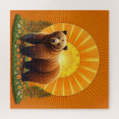 Puzzle Ours brun majestueux (Horizontal)