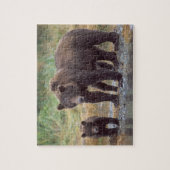 Puzzle ours brun, Ursus arctos, grizzli, Ursus 3 (Vertical)