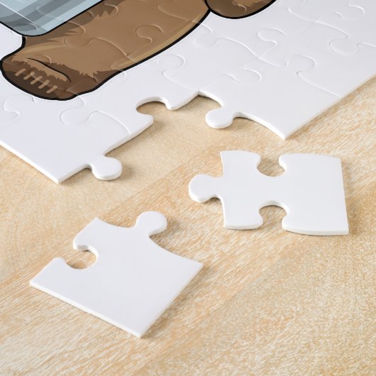 Puzzle Ours comme cuire avec pot de Cuisine (Côté)