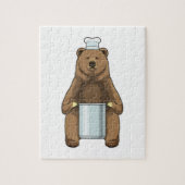 Puzzle Ours comme cuire avec pot de Cuisine (Vertical)