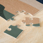 PUZZLE OURS DANS COUCHER DE SOLEIL DU DÉSERT (Côté)