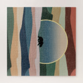 PUZZLE OURS DANS LE COUCHER DE SOLEIL DÉSERT (Horizontal)