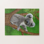 Puzzle Ours de koala aux yeux bleus de bébé (Horizontal)