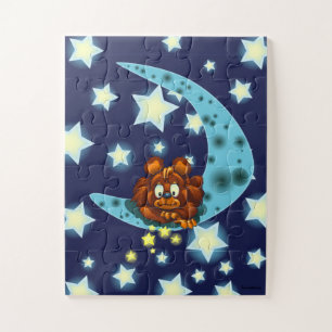 Puzzle Ours de lune