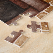 Puzzle Ours de Noël Chaussette Cheminée   (Côté)