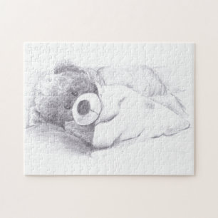 Puzzle Ours de nounours paresseux et somnolent