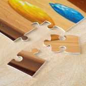 Puzzle Ours de peinture (Côté)