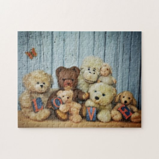 Puzzle Ours d'ours en peluche amis (Horizontal)