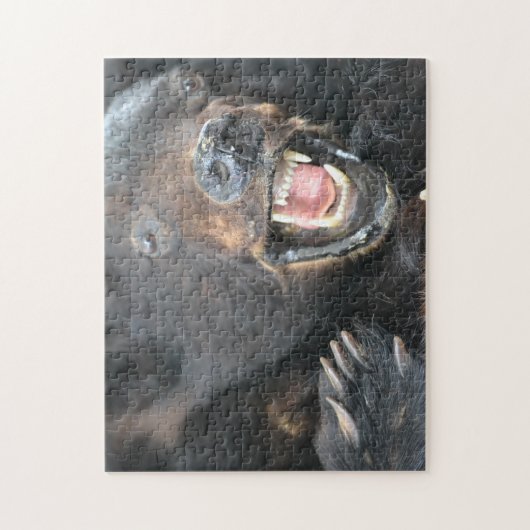 Puzzle Ours effrayant (Vertical)