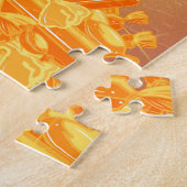 Puzzle Ours en peluche - Candy Orange (Côté)