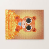 Puzzle Ours en peluche - Candy Orange (Horizontal)