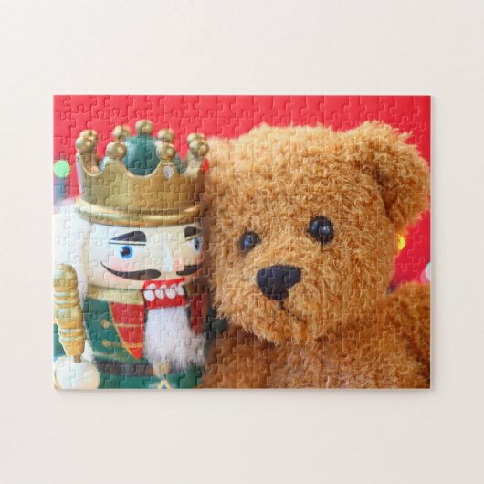 Puzzle Ours en peluche et caboteur (Horizontal)