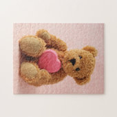Puzzle ours en peluche i luv u (Horizontal)