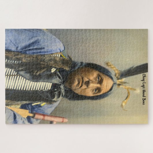 Puzzle Ours gauche chef (Horizontal)