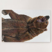 Puzzle Ours grizzli - Peinture en acrylique (Horizontal)