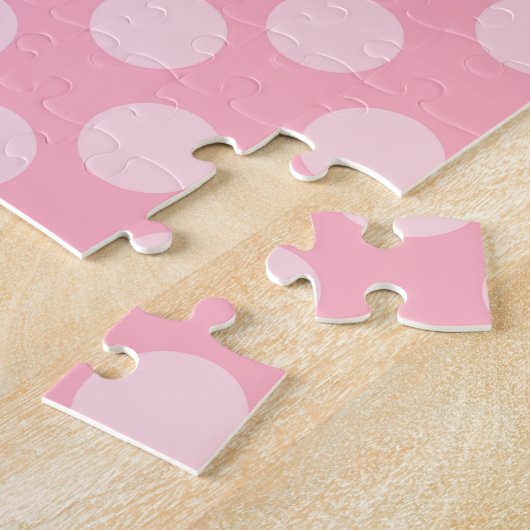 Puzzle Ours Koala mignon - Fille Gris Rose (Côté)
