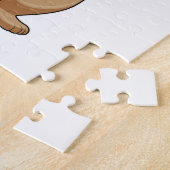 Puzzle Ours musicien avec saxophone (Côté)