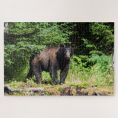 Puzzle Ours noir Alpha (Horizontal)