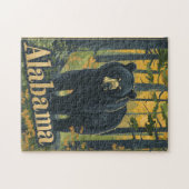 Puzzle Ours noir de l'Alabama (Horizontal)