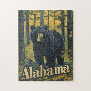 Puzzle Ours noir de l'Alabama