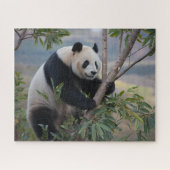 Puzzle Ours Panda dans un Arbre (Horizontal)