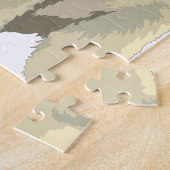 Puzzle Ours polaire câlin (Côté)
