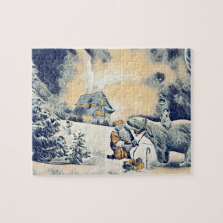 Puzzle Ours Polaire du Père Noël