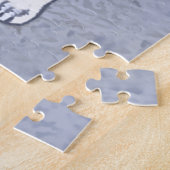 Puzzle Ours polaire sur la peinture sur glace - Art origi (Côté)