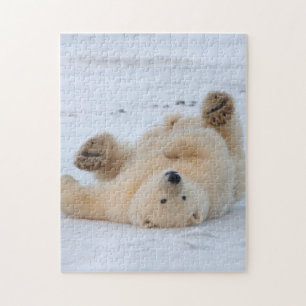 Puzzle ours polaire, Ursus maritimus, ourson roulant 3