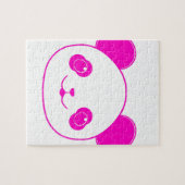 Puzzle Ours rose Kawaii Panda (Horizontal)