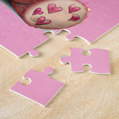 Puzzle Ours rose mignon (Côté)