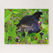 Puzzle Oursons noirs. (Horizontal)