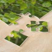 Puzzle Oursons ours noir grimpant un arbre (Côté)