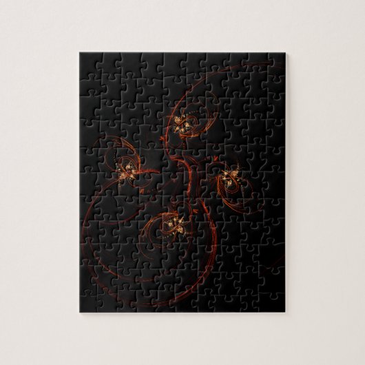 Puzzle Out of the Dark Abstract (Vertical)