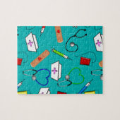 Puzzle Outils d'infirmière (Horizontal)