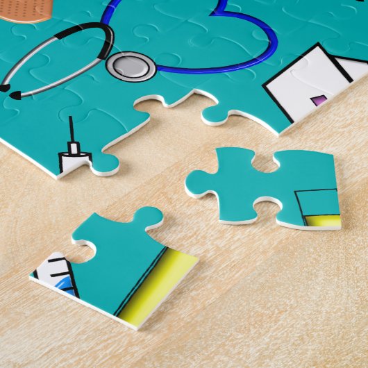 Puzzle Outils d'infirmière (Côté)