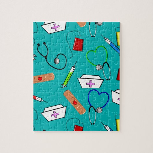 Puzzle Outils d'infirmière (Vertical)