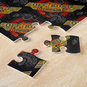 Puzzle Outre du drogué 4x4 de route