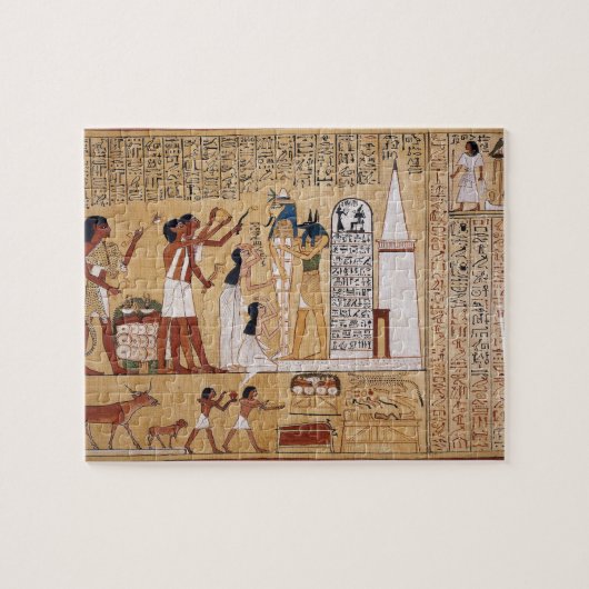 Puzzle Ouverture du livre de cérémonie de bouche des (Horizontal)