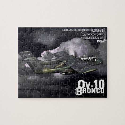 Puzzle OV-10 Bronco (Horizontal)