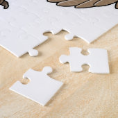 Puzzle Owl as Teacher with Pointer (Côté)