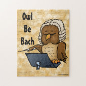 Puzzle Owl Be Bach (Vertical)