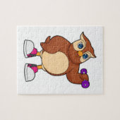 Puzzle Owl Fitness Dumbbell (Horizontal)