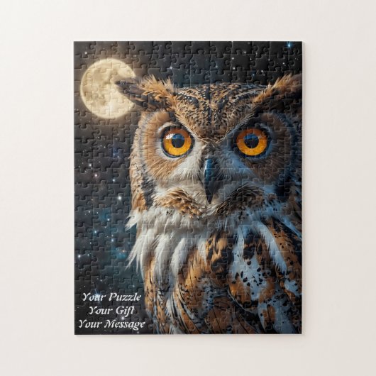 Puzzle Owl Jigsaw (Vertical)